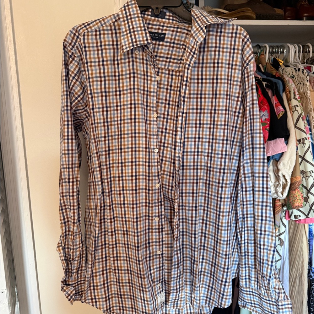 Men's Peter Millar Button-Down Shirt